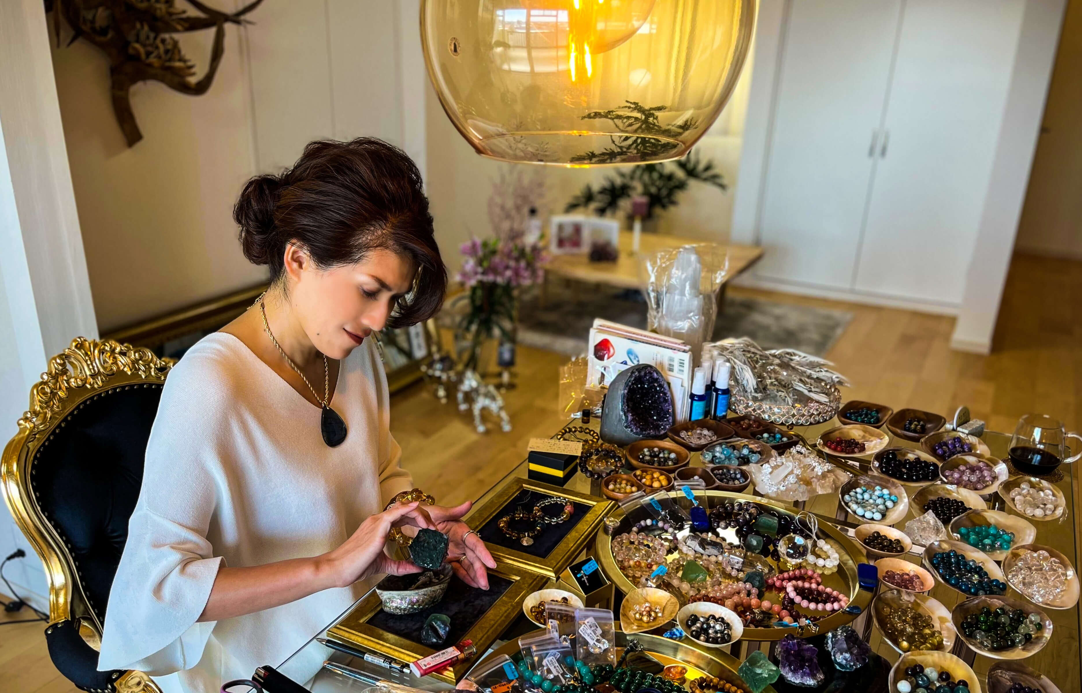 福島県郡山市のパワーストーンセラピスト善方詳子